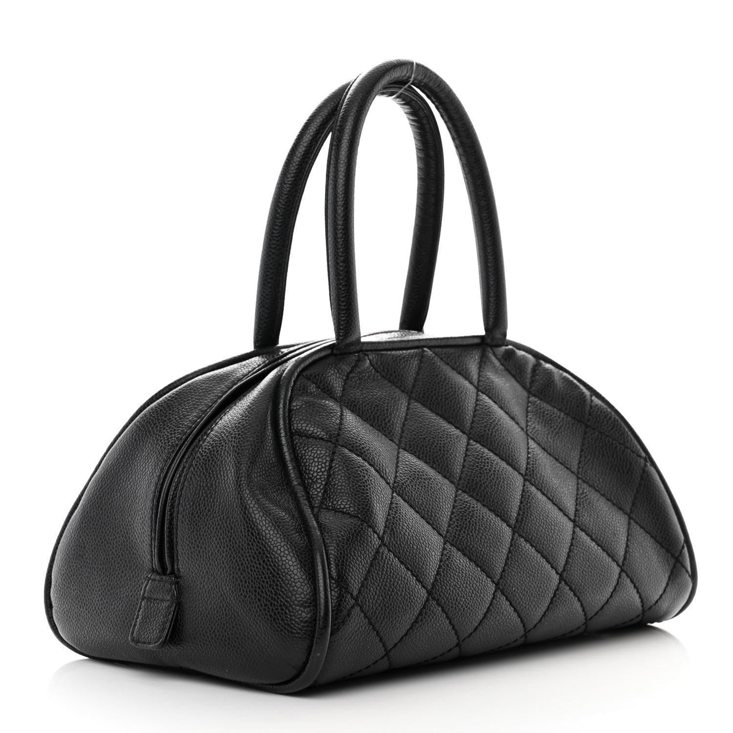 Chanel Caviar Quilted Small Bowler Black 3 of 14