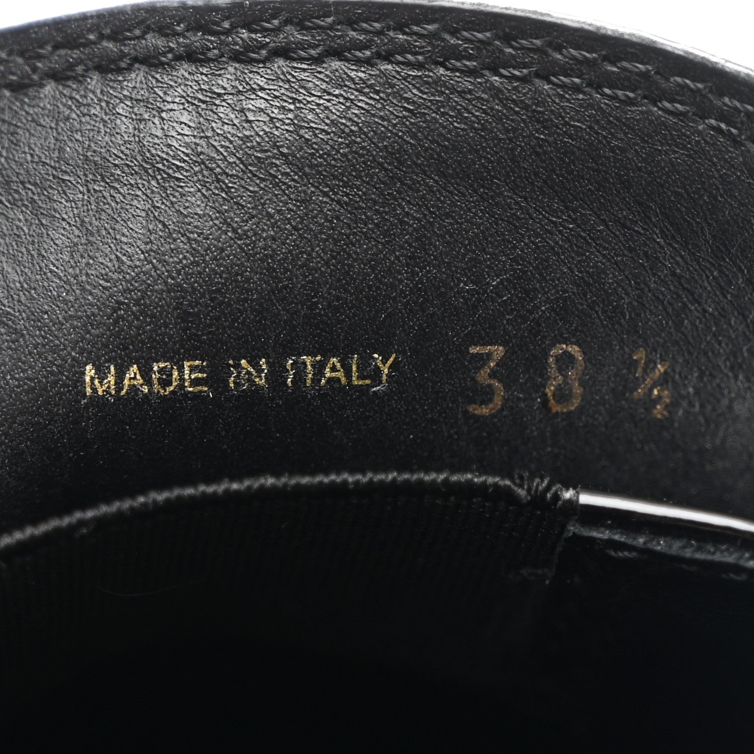 Prada Vernice Triangle 50mm Loafers 38.5 Black 9 of 9