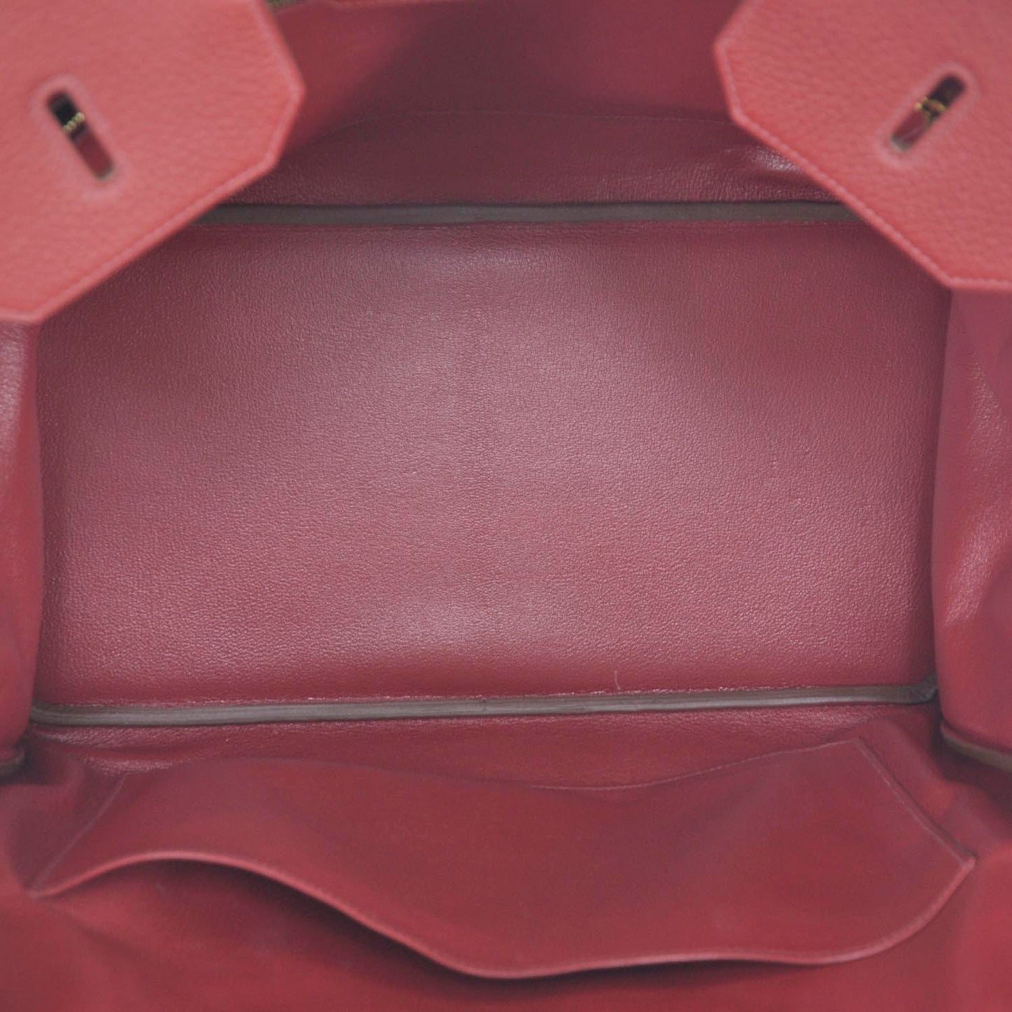 Taurillon Clemence Birkin 40 Rouge Garance