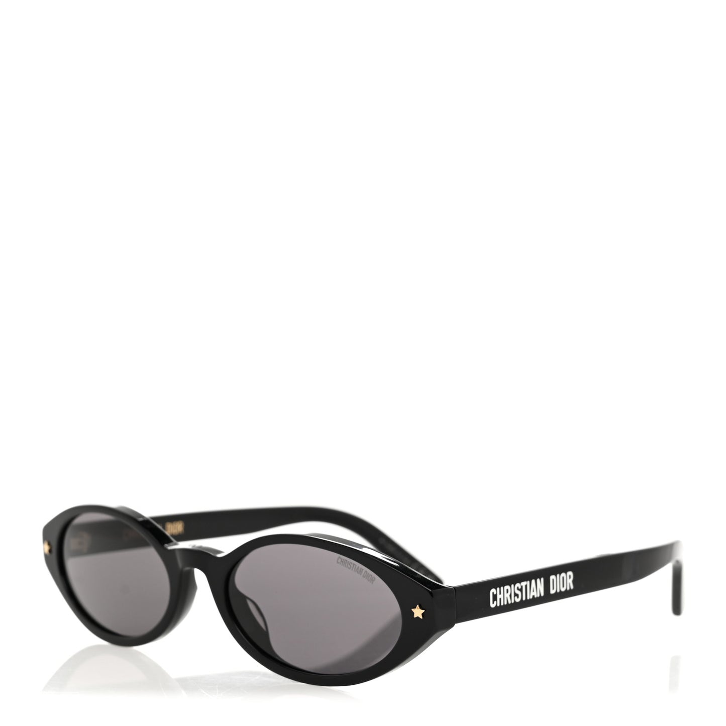 Acetate DiorPacific R1I Oval Sunglasses Black