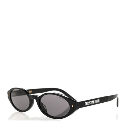 Christian Dior Acetate DiorPacific R1I Oval Sunglasses Black 1 of 8