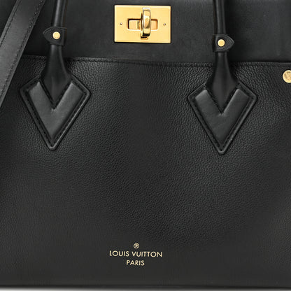 Louis Vuitton Calfskin Monogram Tufting On My Side Black 7 of 14
