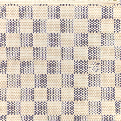 Louis Vuitton Damier Azur Neverfull MM GM Pochette 7 of 12