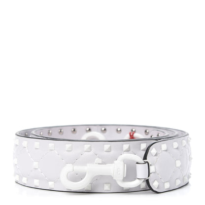 Valentino Garavani Lambskin Free Rockstud Spike Shoulder Strap Optic White 1 of 4