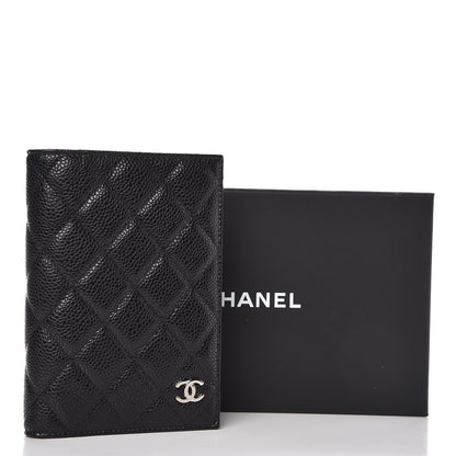 Chanel Caviar Quilted Passport Holder Black 8 of 8