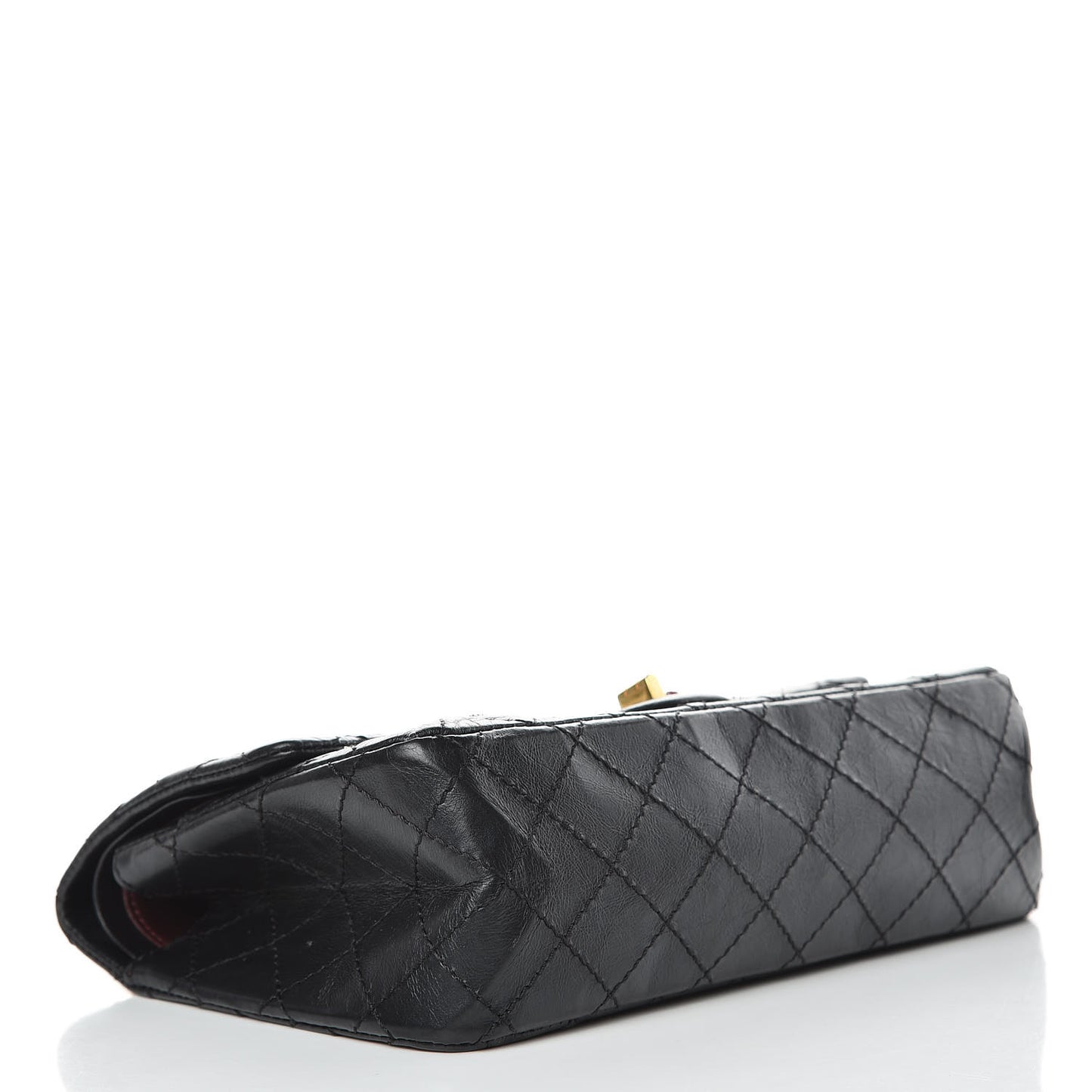 Aged Calfskin Lucky Charms 2.55 Reissue 225 Flap Black