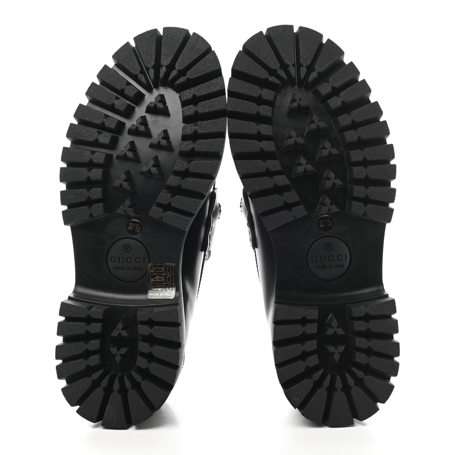 Cordovan Lux Womens Harald Horsebit 25mm Platform Loafers 37.5 Black