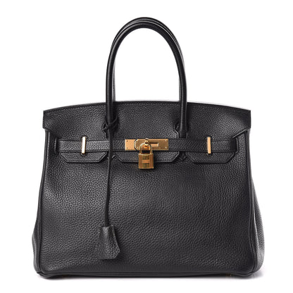 Hermes Togo Birkin 30 Black 1 of 9