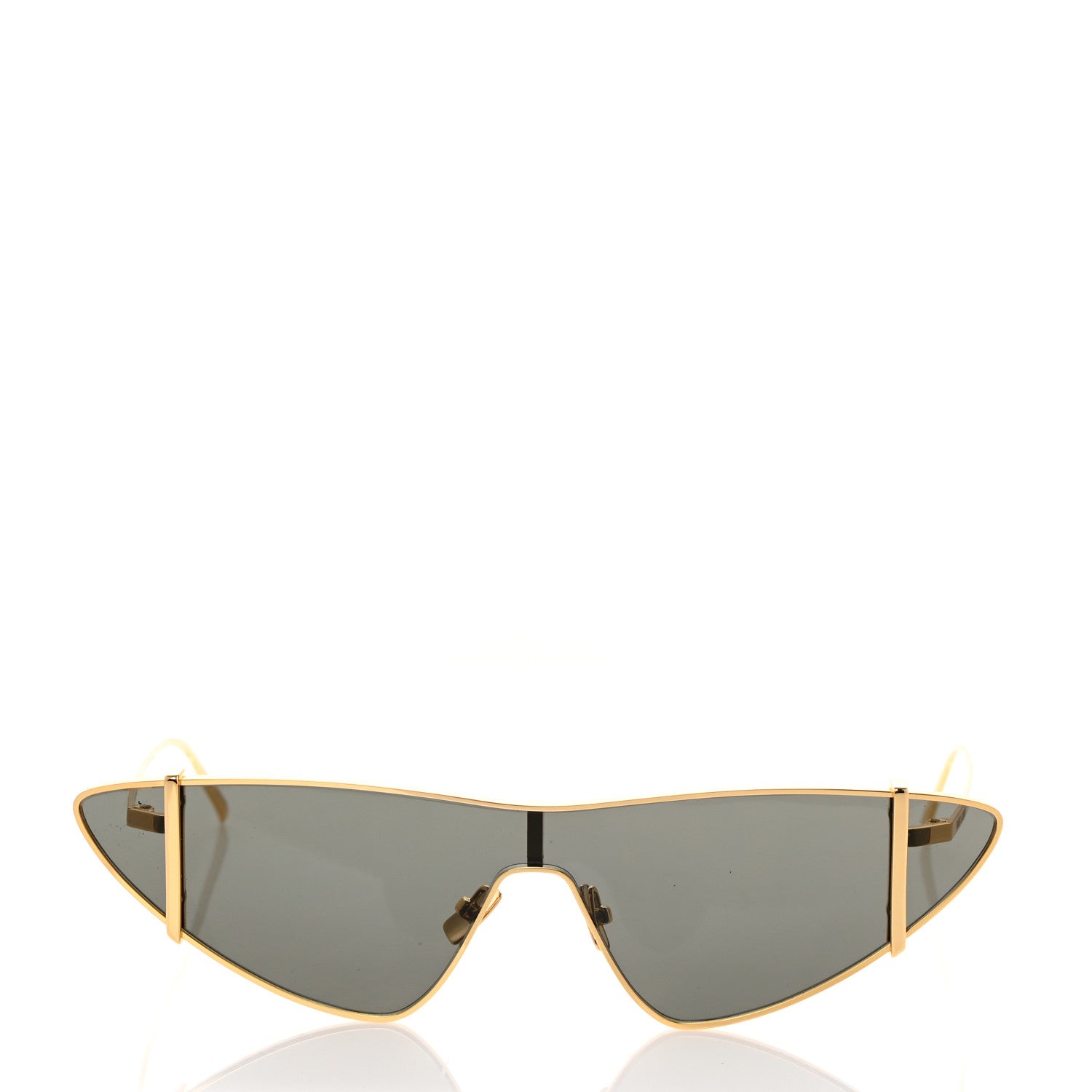 Saint Laurent Metal Cat Eye SL536 Sunglasses Gold 2 of 8