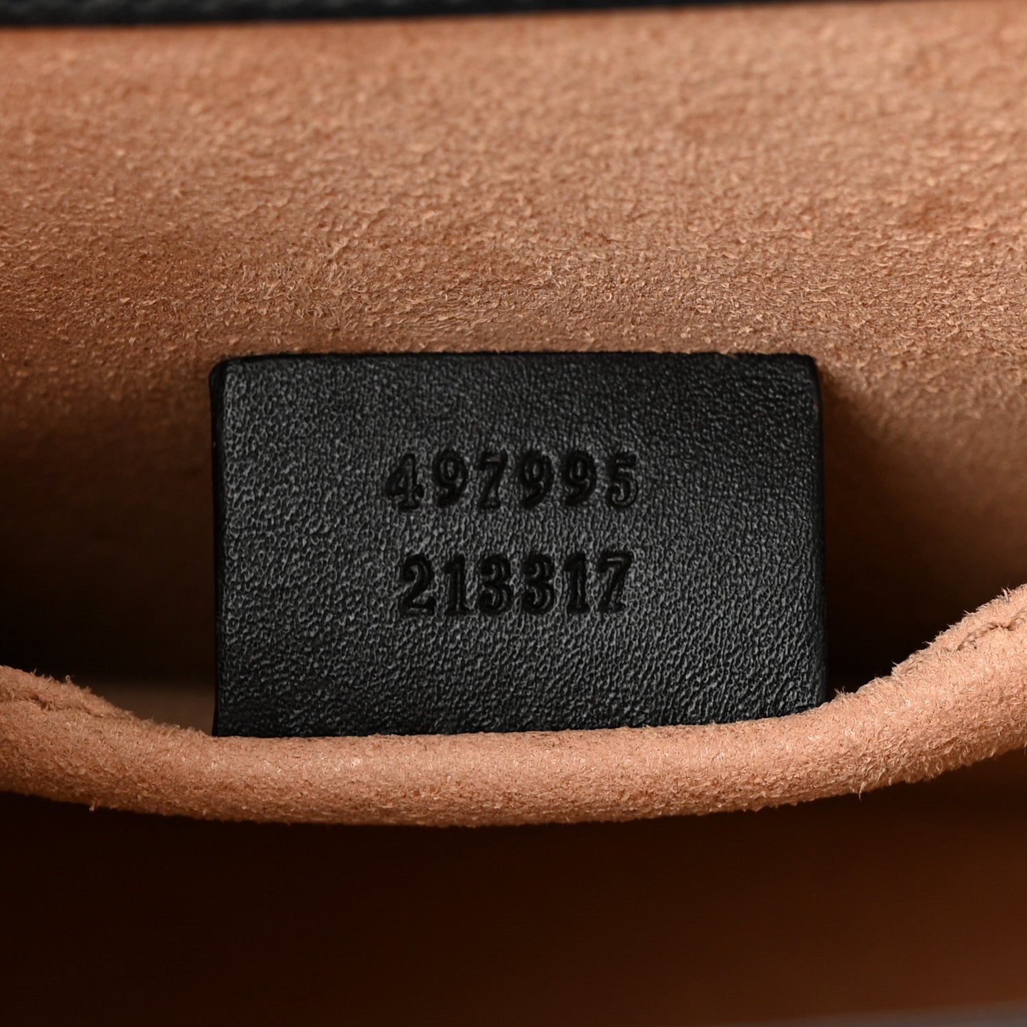 Gucci Nappa Elaphe GG Supreme Monogram Medium Osiride Shoulder Bag Black Bright Cuir Beige Ebony 7 of 10