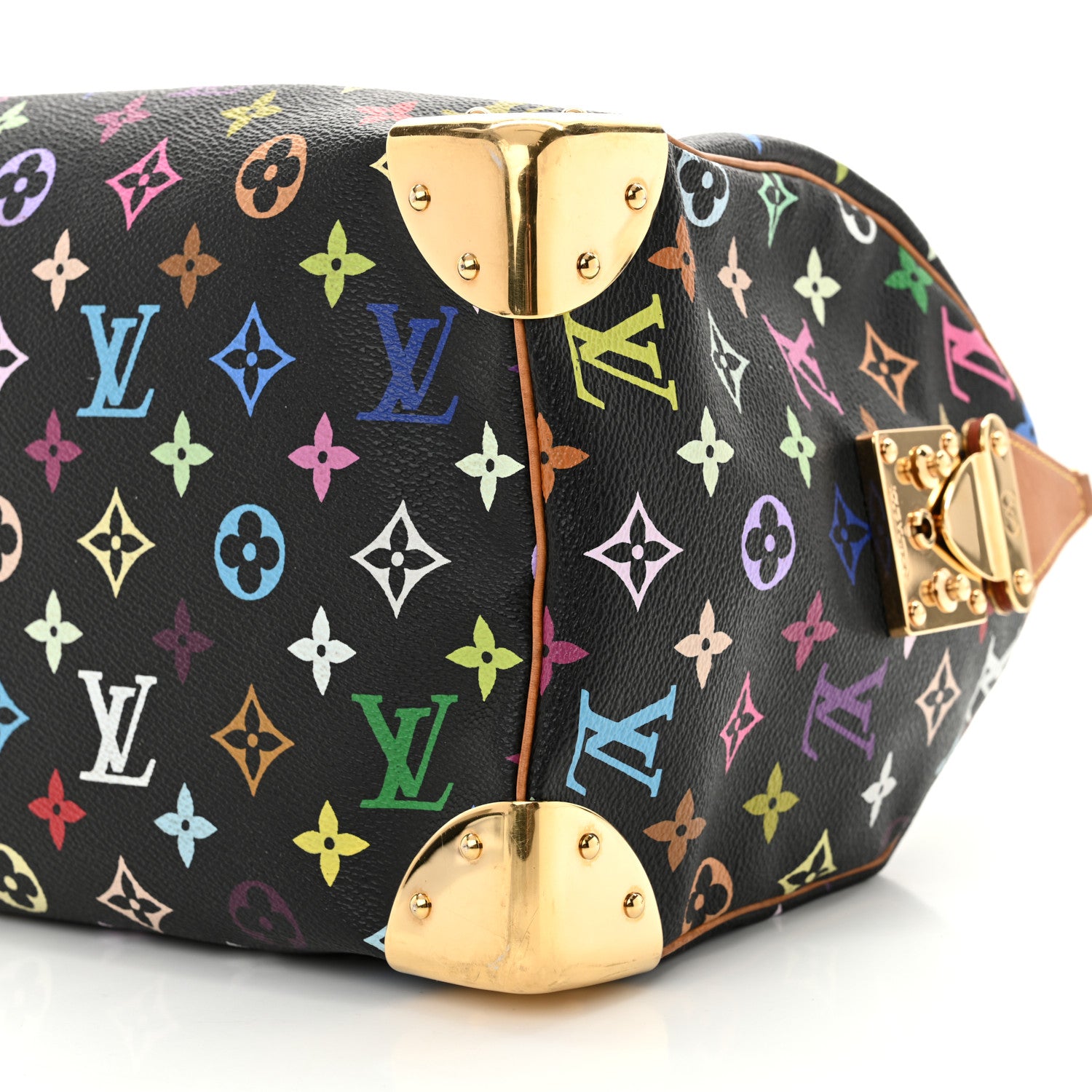 Louis Vuitton Monogram Multicolor Speedy 30 Black 9 of 12