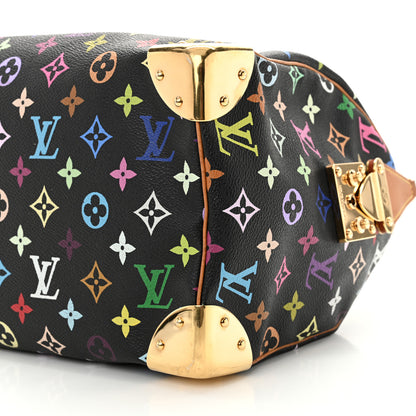 Louis Vuitton Monogram Multicolor Speedy 30 Black 9 of 12