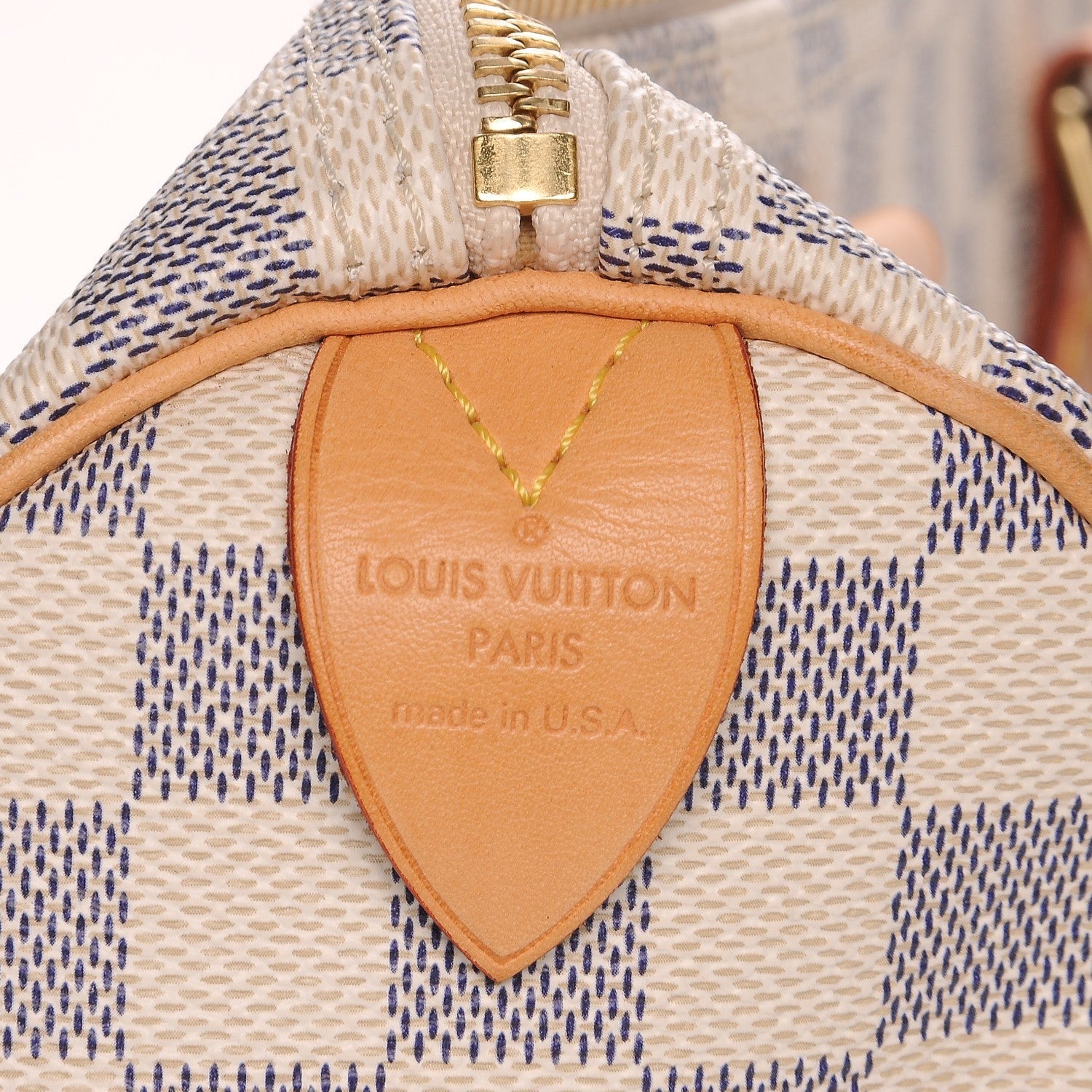 Louis Vuitton Damier Azur Speedy 35 5 of 9