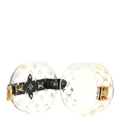 Louis Vuitton Transparent Plexiglass Box Scott Black 4 of 9