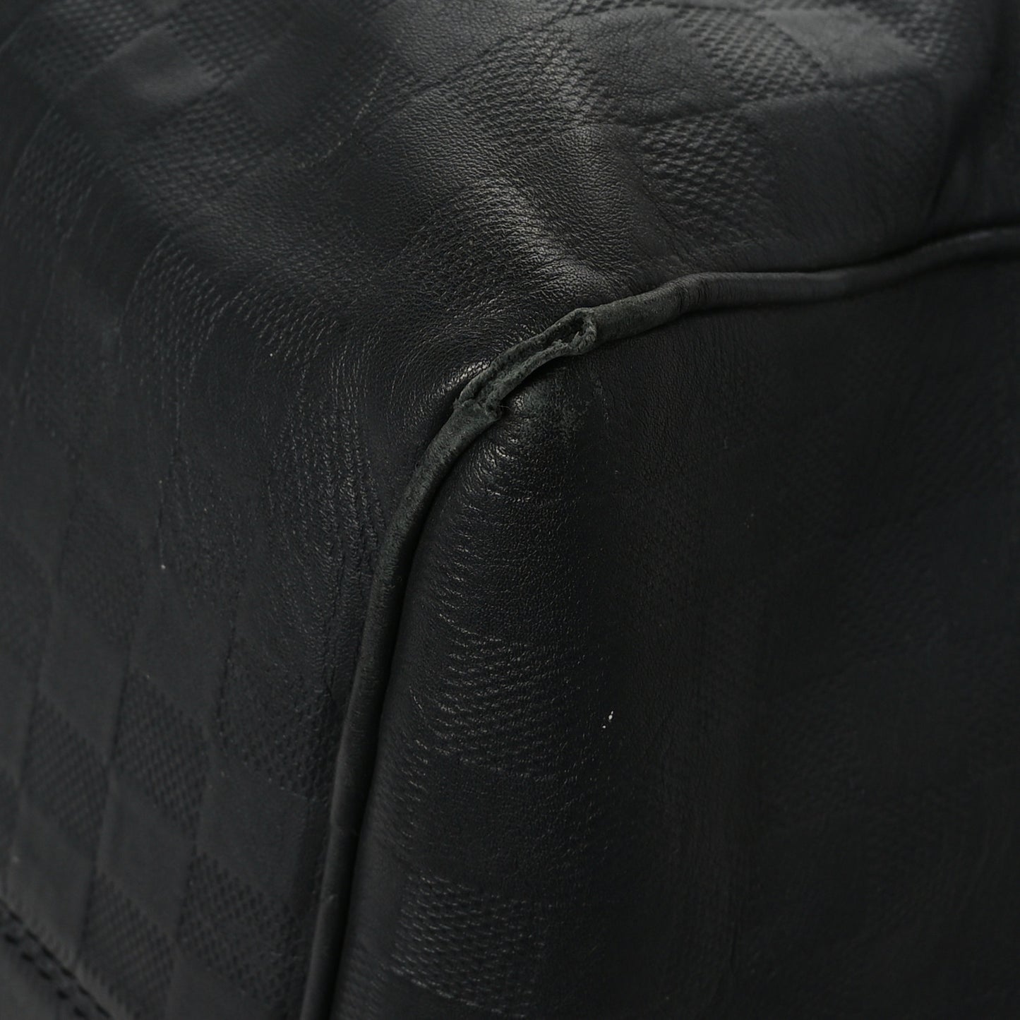 Damier Infini Keepall Bandouliere 55 Onyx