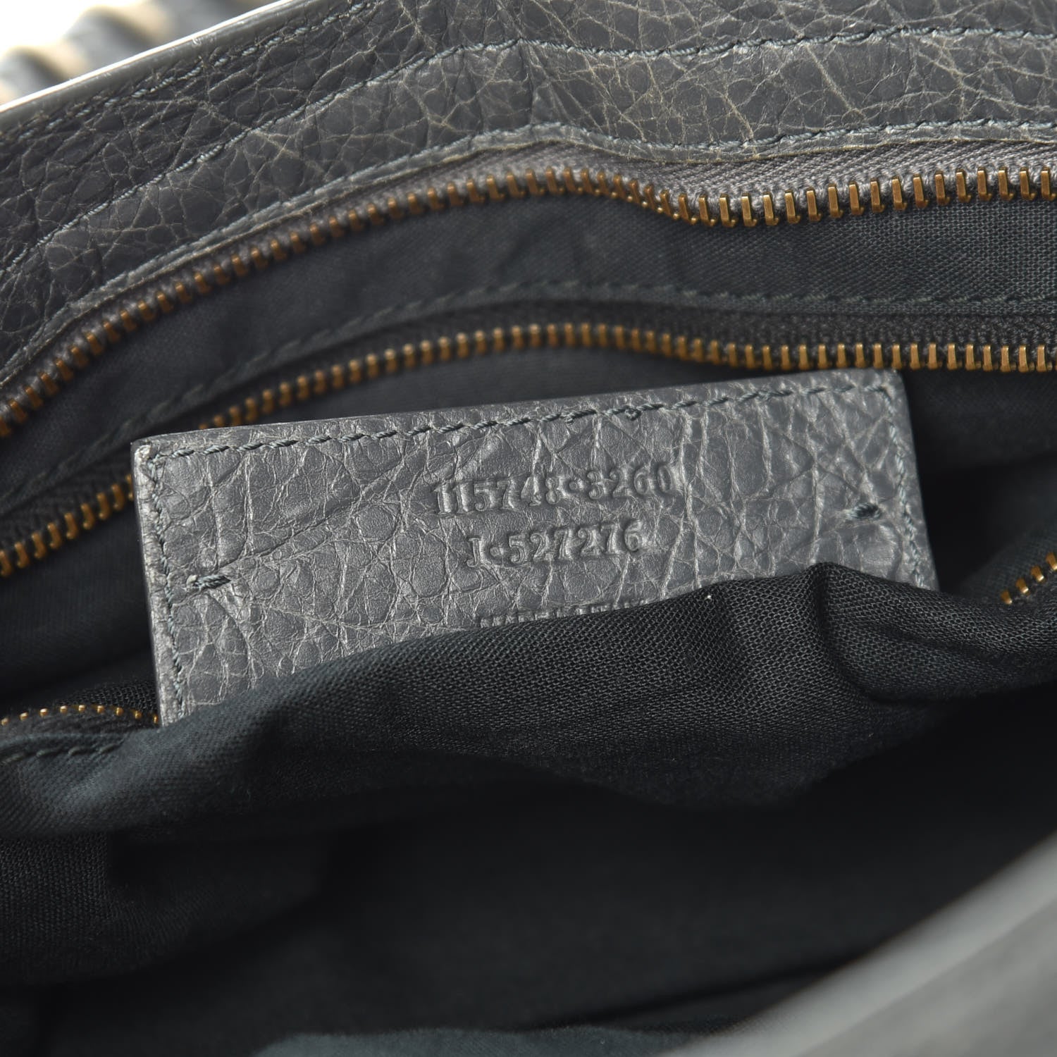 Balenciaga Agneau Classic Hardware City Gris Tarmac 7 of 13