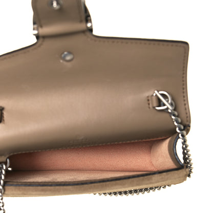 Gucci GG Supreme Monogram Super Mini Dionysus Shoulder Bag Taupe 5 of 8