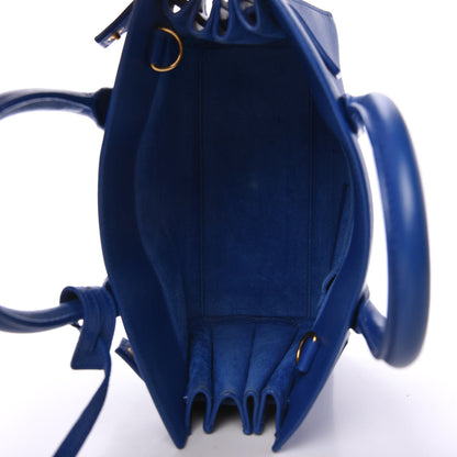 Saint Laurent Calfskin Nano Sac De Jour Royal Blue 5 of 10