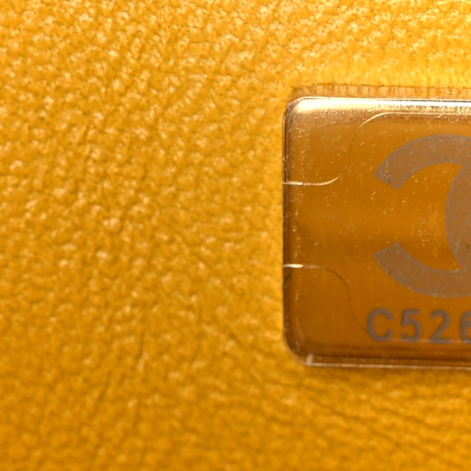 Chanel Lambskin Quilted Mini Top Handle Rectangular Flap Yellow 7 of 11