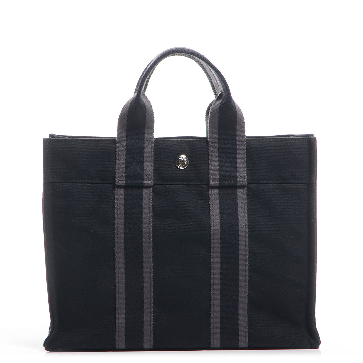 Hermes Canvas Fourre Tout PM Black 1 of 10