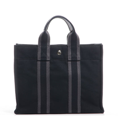 Hermes Canvas Fourre Tout PM Black 1 of 10