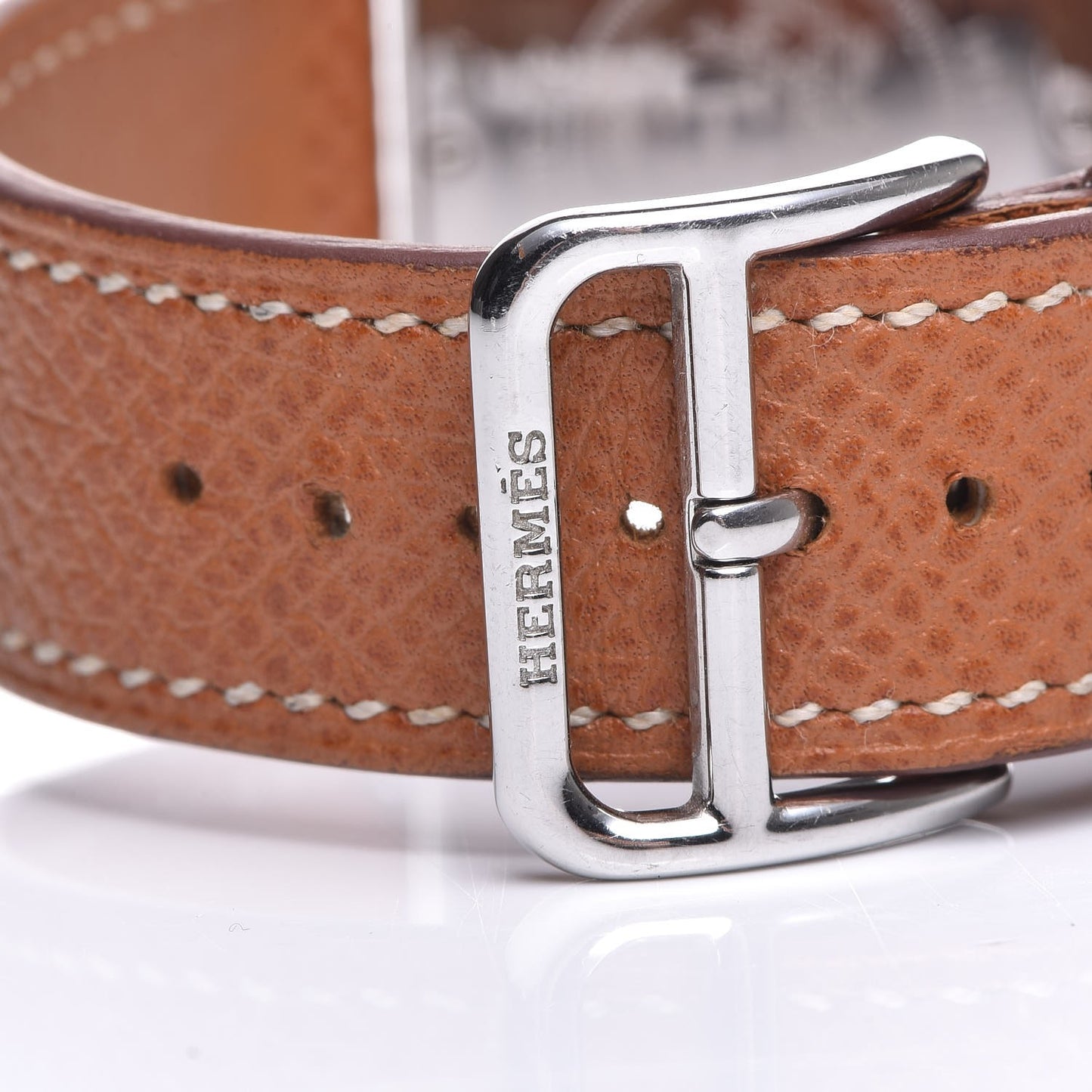 Stainless Steel Epsom 26mm Heure H Hour Quartz Watch Gold
