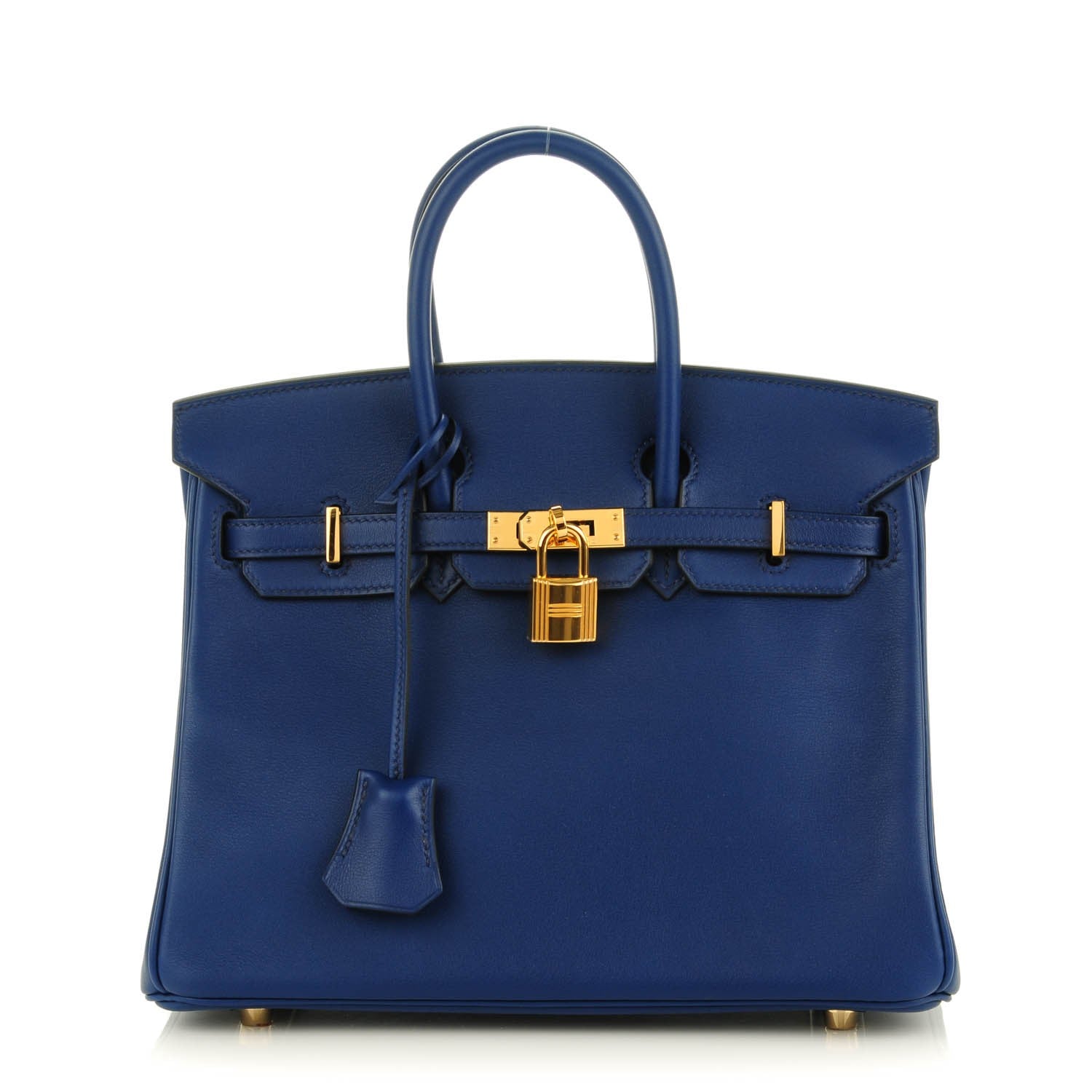 Hermes Swift Birkin 25 Bleu Saphir 1 of 21