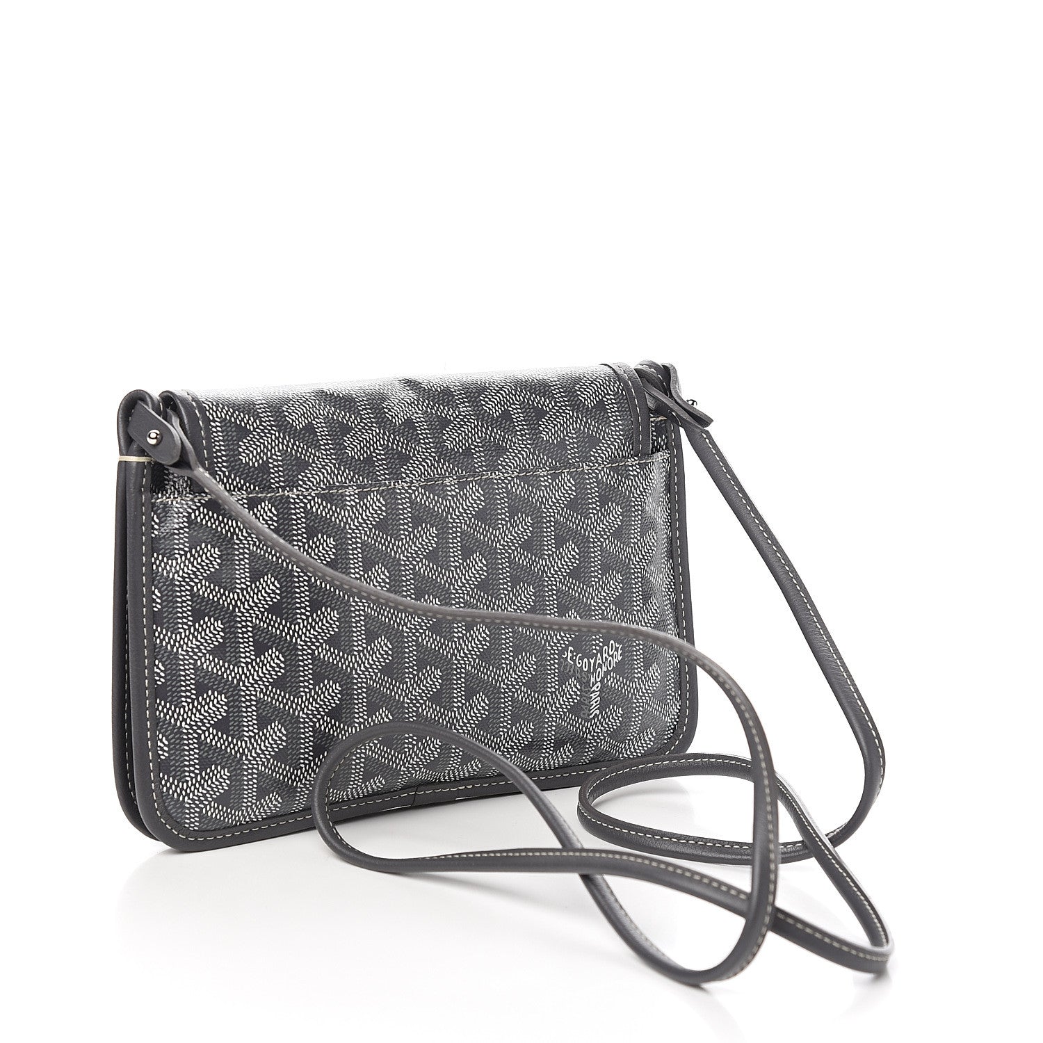Goyard Goyardine Plumet Wallet Clutch Grey 2 of 8