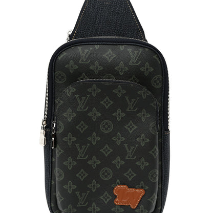 Louis Vuitton Monogram Record Fall Avenue Sling Bag Dark Green 7 of 10