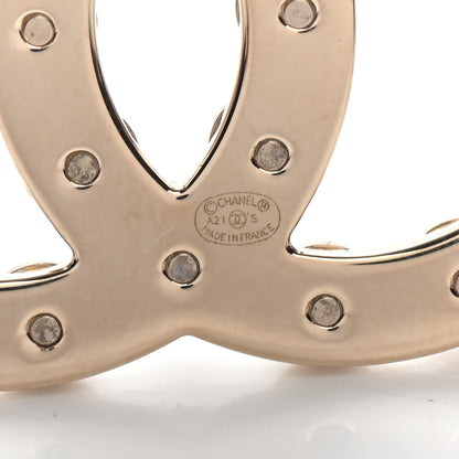 Chanel Pearl CC Brooch Gold 4 of 4