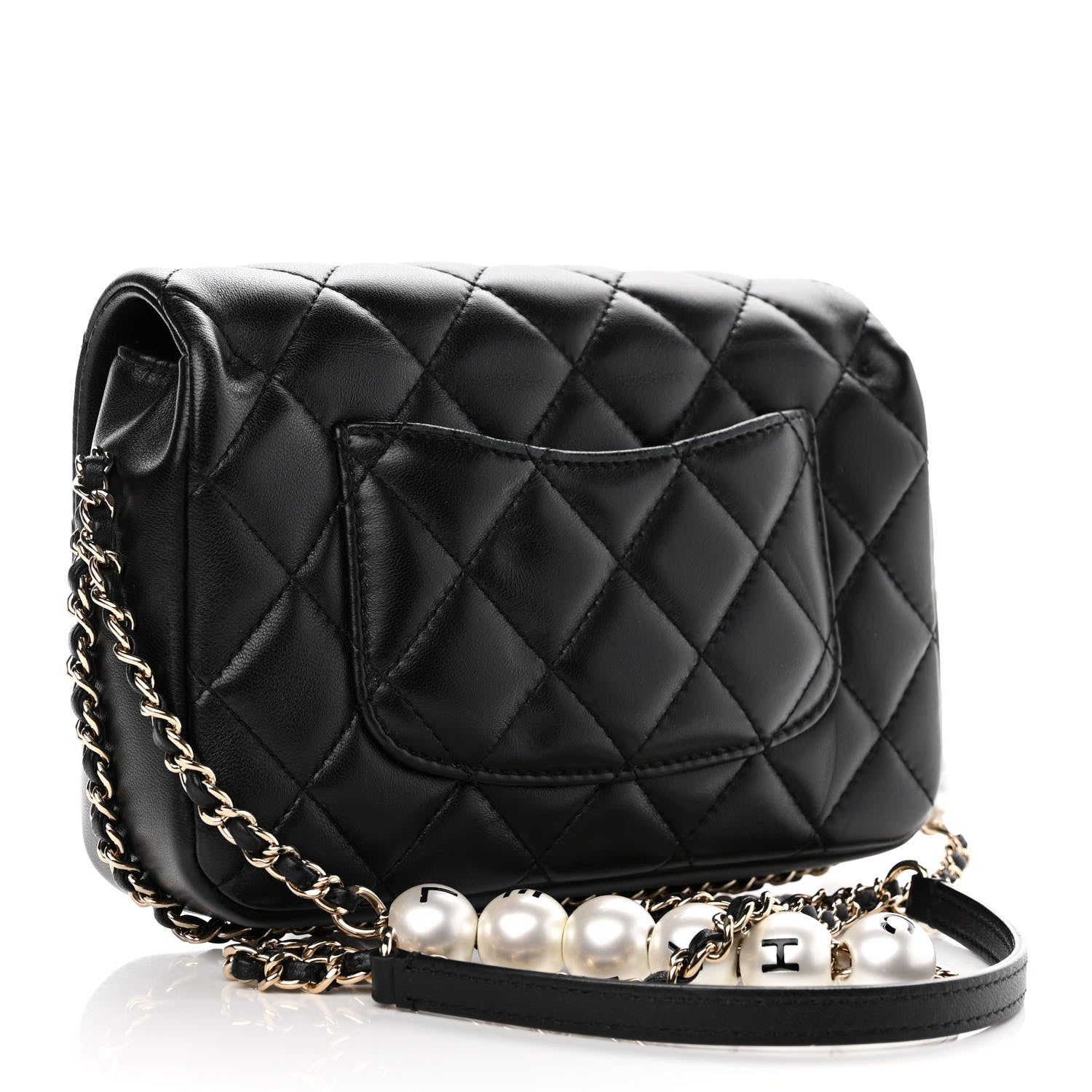 Chanel Lambskin Quilted Small My Precious Flap Black 3 of 11