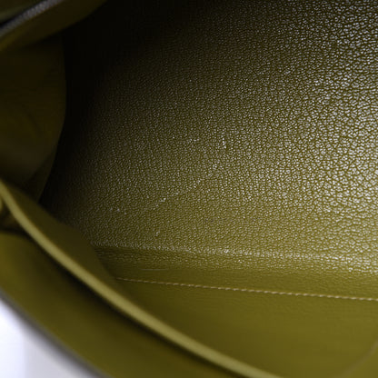 Hermes Togo Kelly Retourne 32 Vert Chartreuse 10 of 14