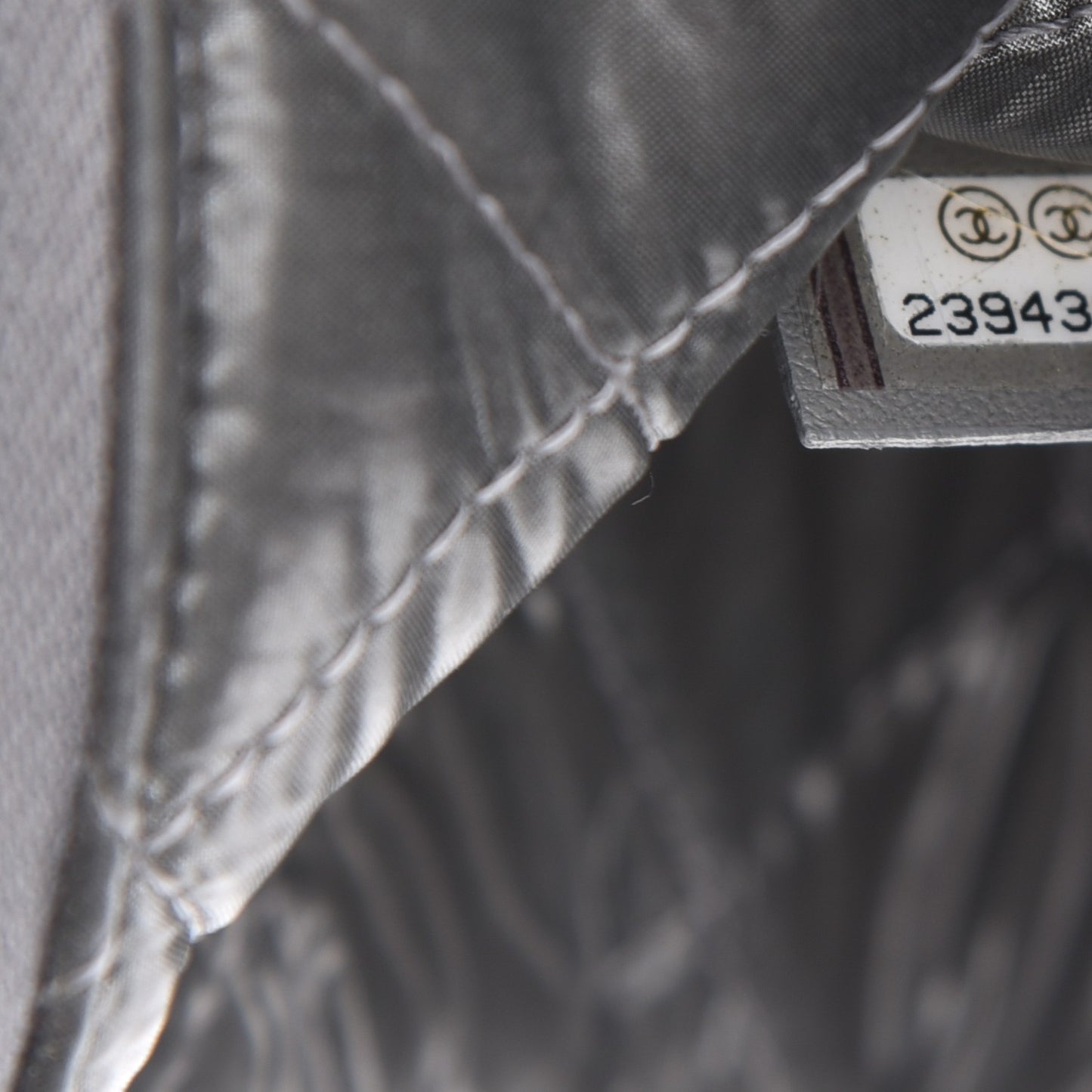 Canvas Large Deauville Pouch Grey