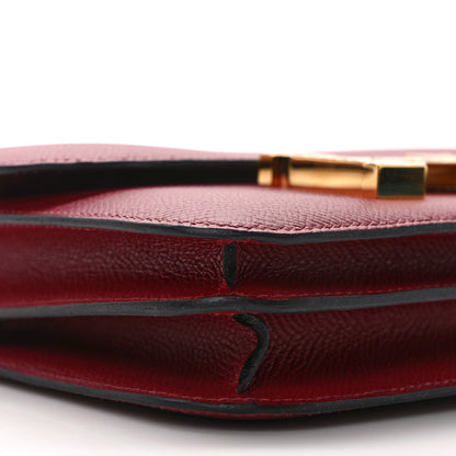 Hermes Epsom Constance 18 Rouge Grenat 8 of 10