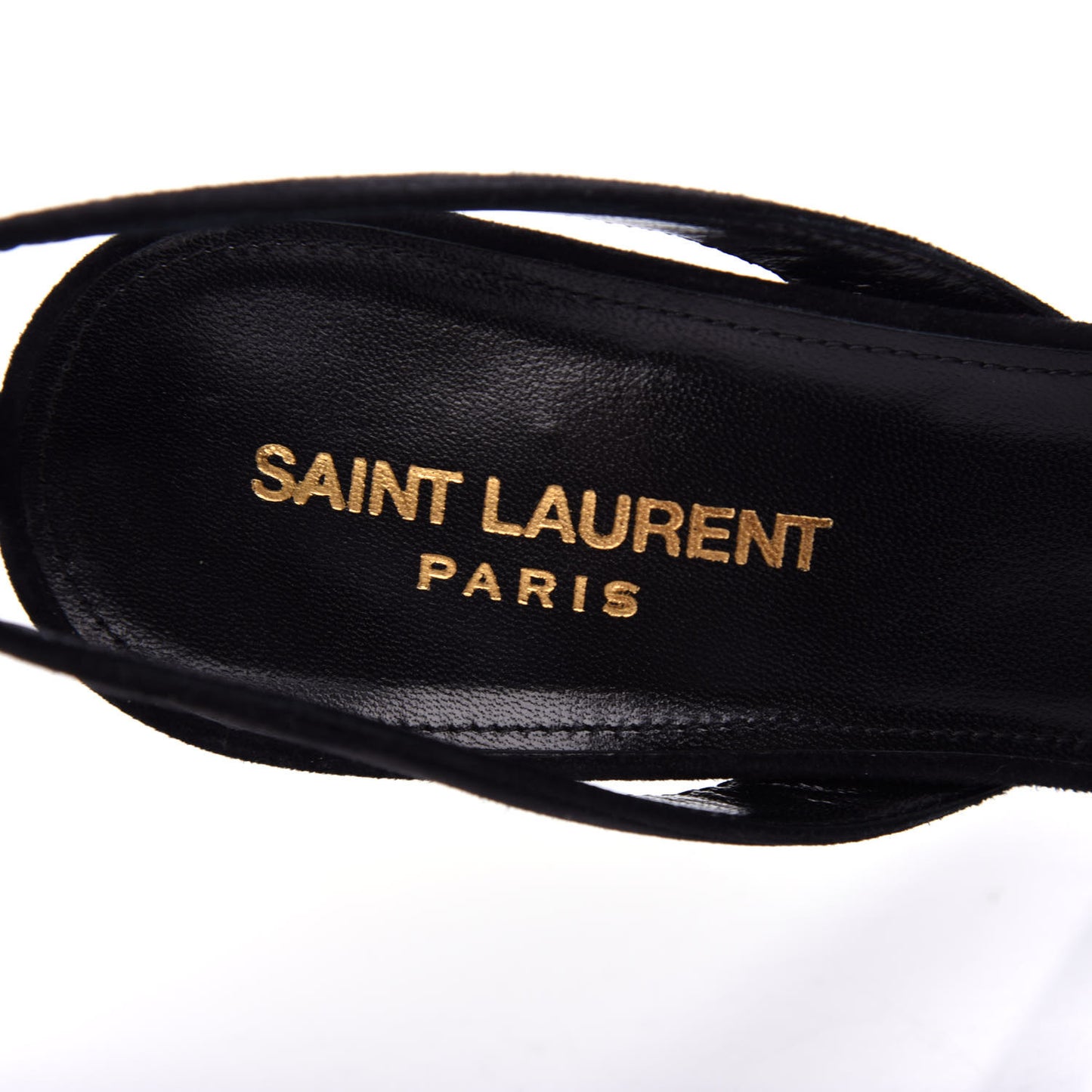 Kid Scamosciato Tribute 105 Platform Sandals 38.5 Black