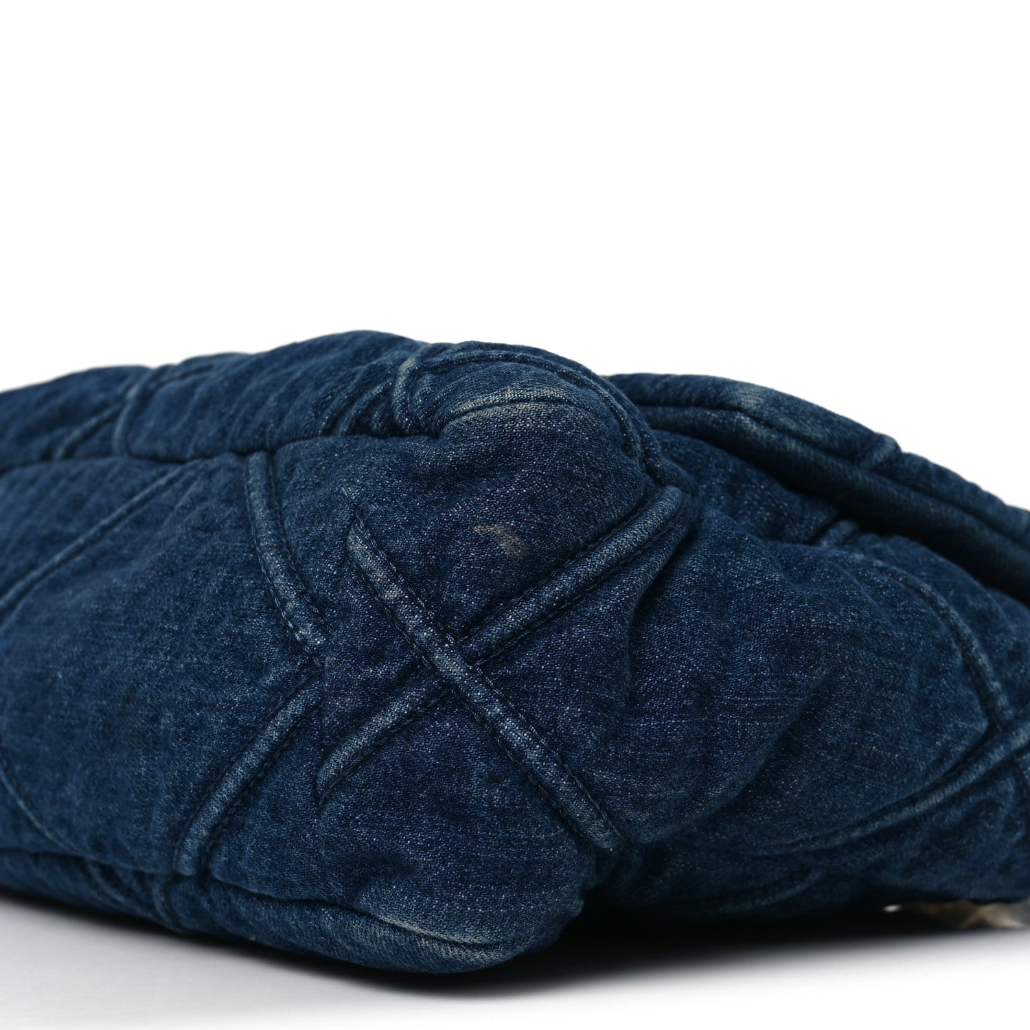 Chanel Denim Quilted Large Chanel 19 Flap Blue 10 of 10