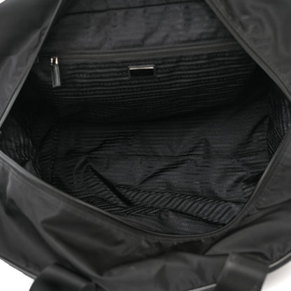 Prada Tessuto Nylon Saffiano Carry On Travel Bag Black 5 of 10