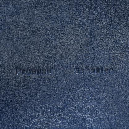 Proenza Schouler Lambskin Small Lunch Bag Clutch Royal Blue Veruca Salt 6 of 8
