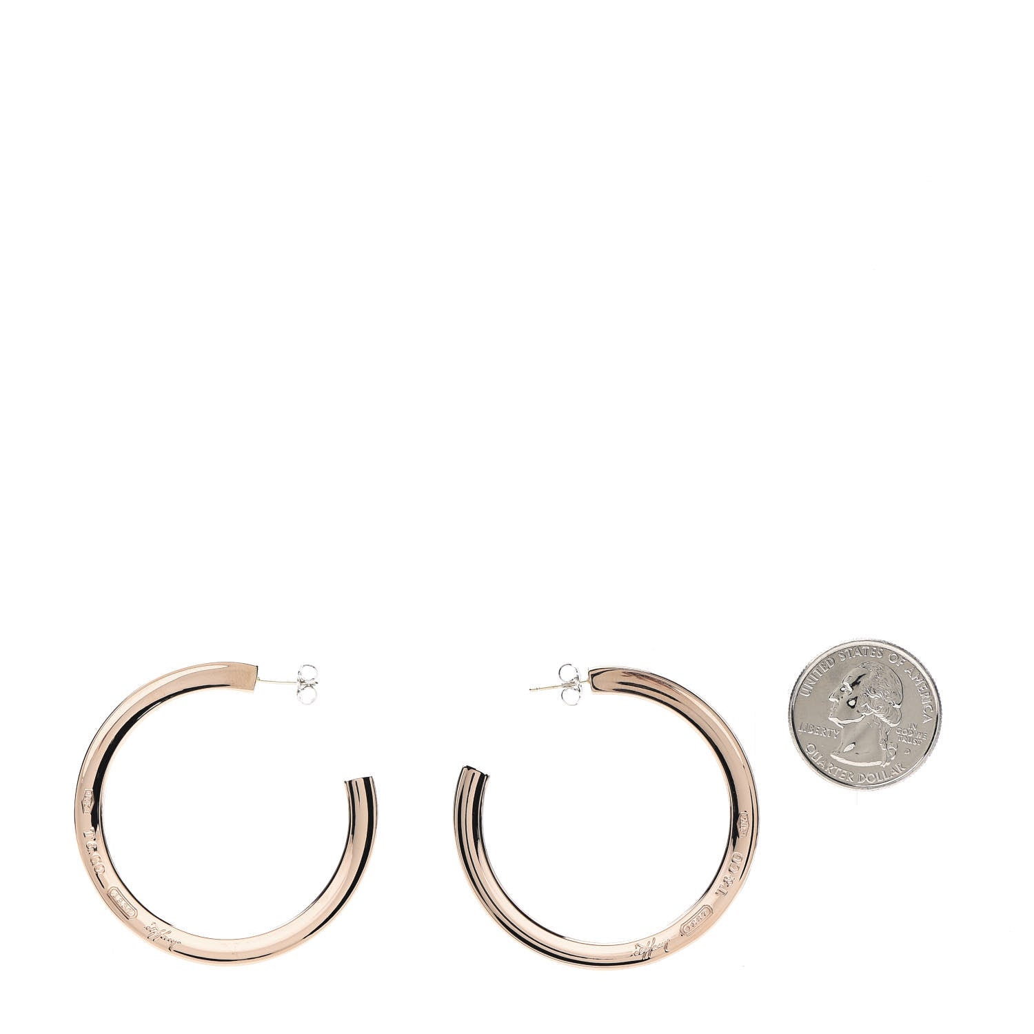 Tiffany Rubedo 1837 Flat Hoop Earrings 2 of 5