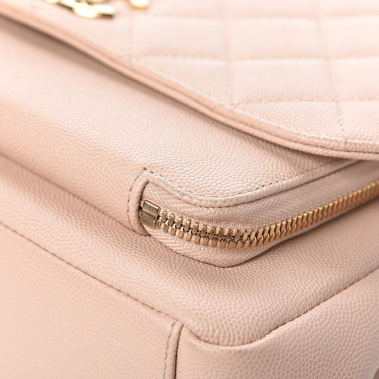 Chanel Caviar Quilted Large Business Affinity Flap Beige 12 of 17