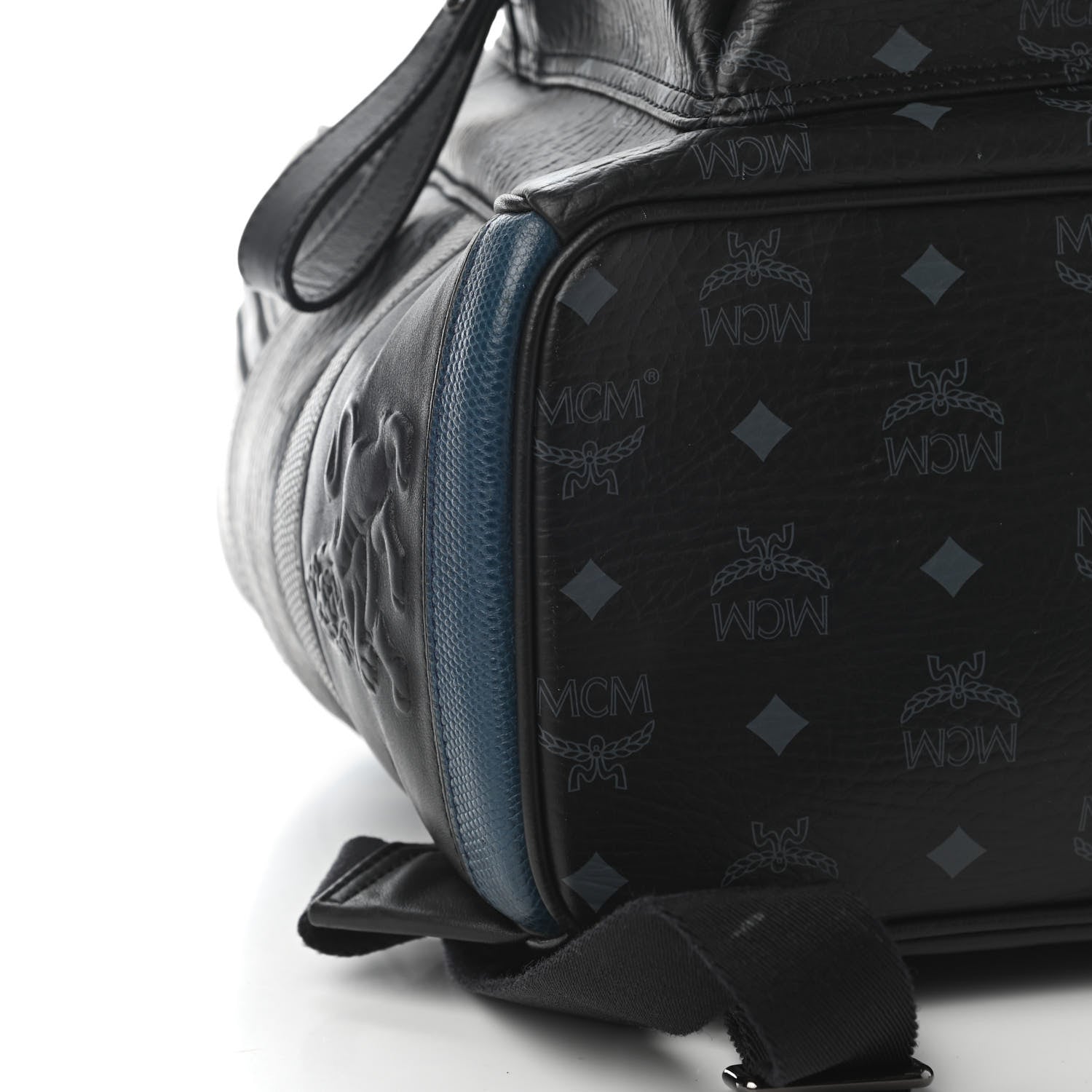MCM Visetos Medium Stark Backpack Black 5 of 8
