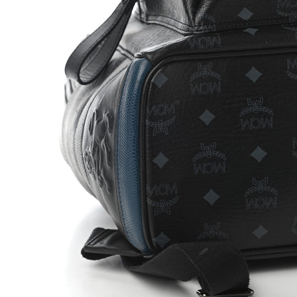 MCM Visetos Medium Stark Backpack Black 5 of 8