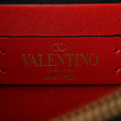 Valentino Garavani X UNDERCOVER Smooth Calfskin Cosmos Print Large VSling Shoulder Bag Black 6 of 11