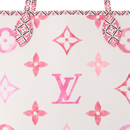 Louis Vuitton Monogram Giant By The Pool 2.0 Neverfull MM Rose 7 of 9