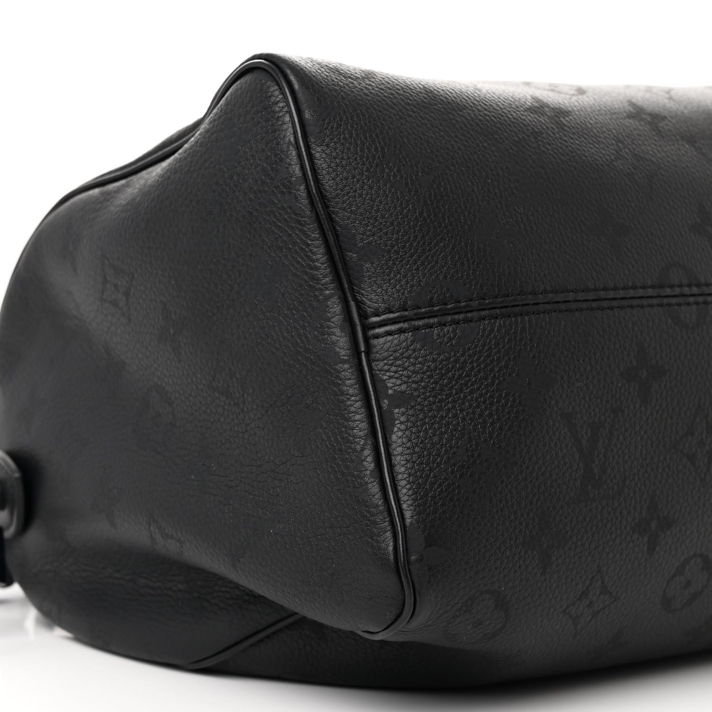 Calfskin Monogram Speedy P9 Bandouliere 30 Ultra Black