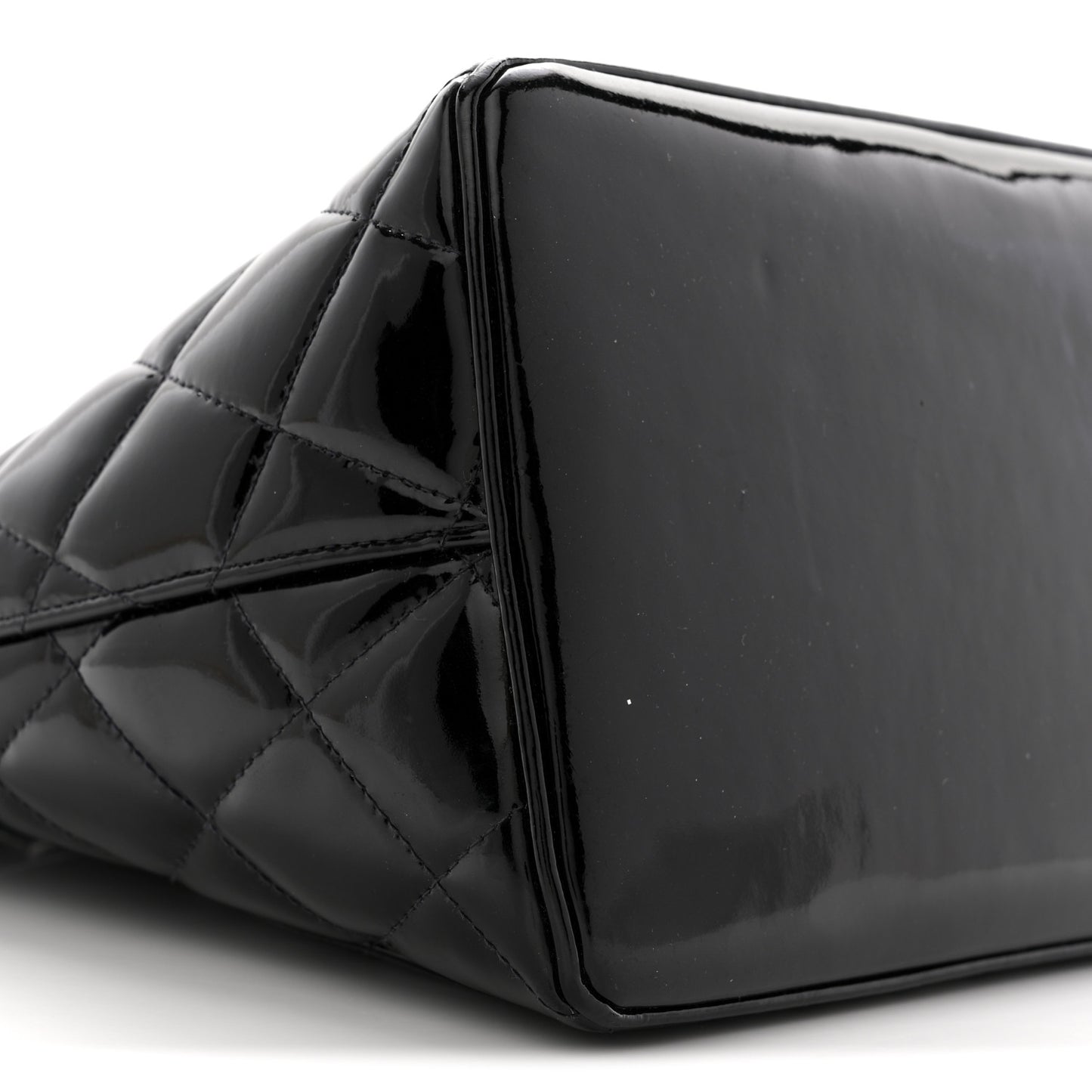 Patent Medallion Tote Black