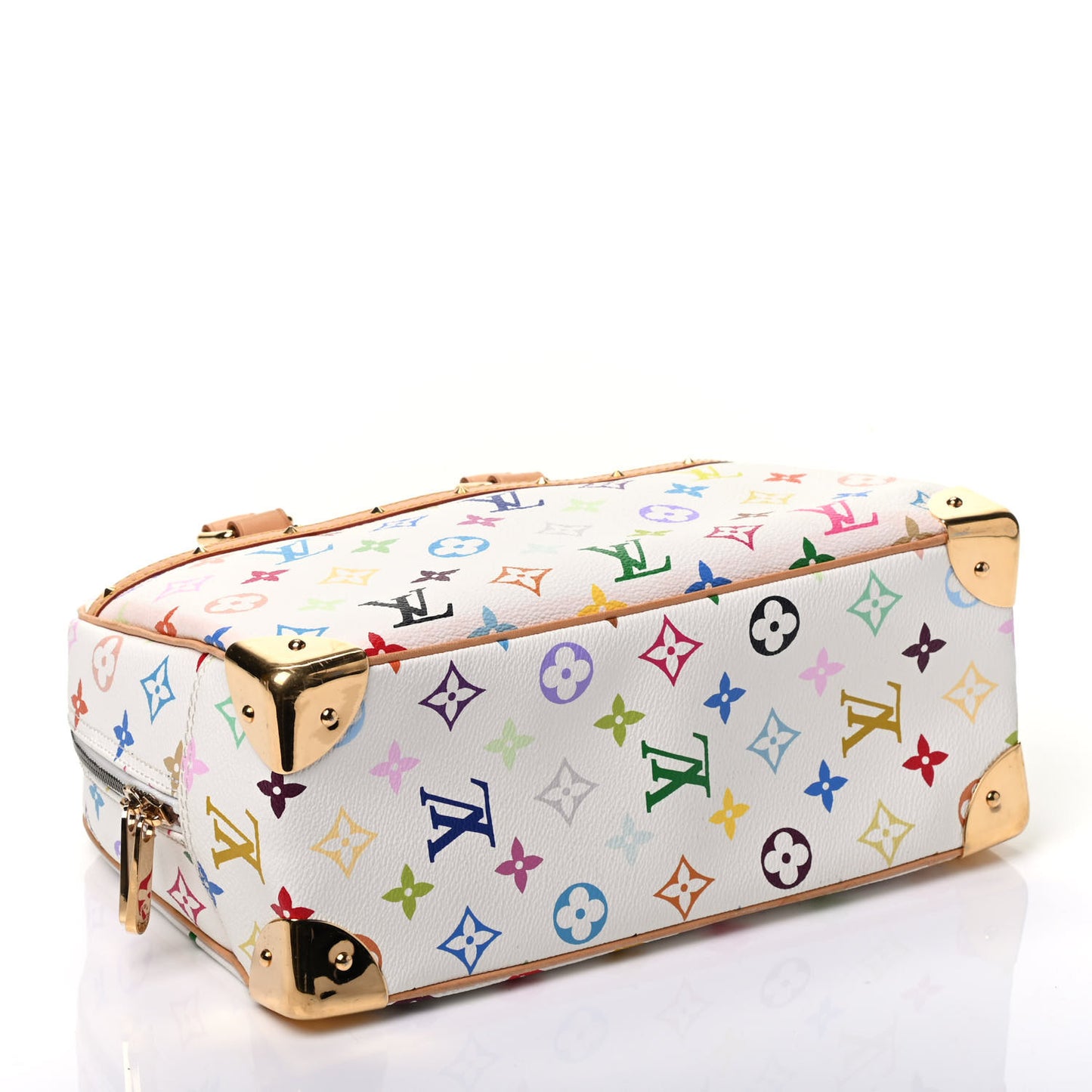 Monogram Multicolor Trouville White