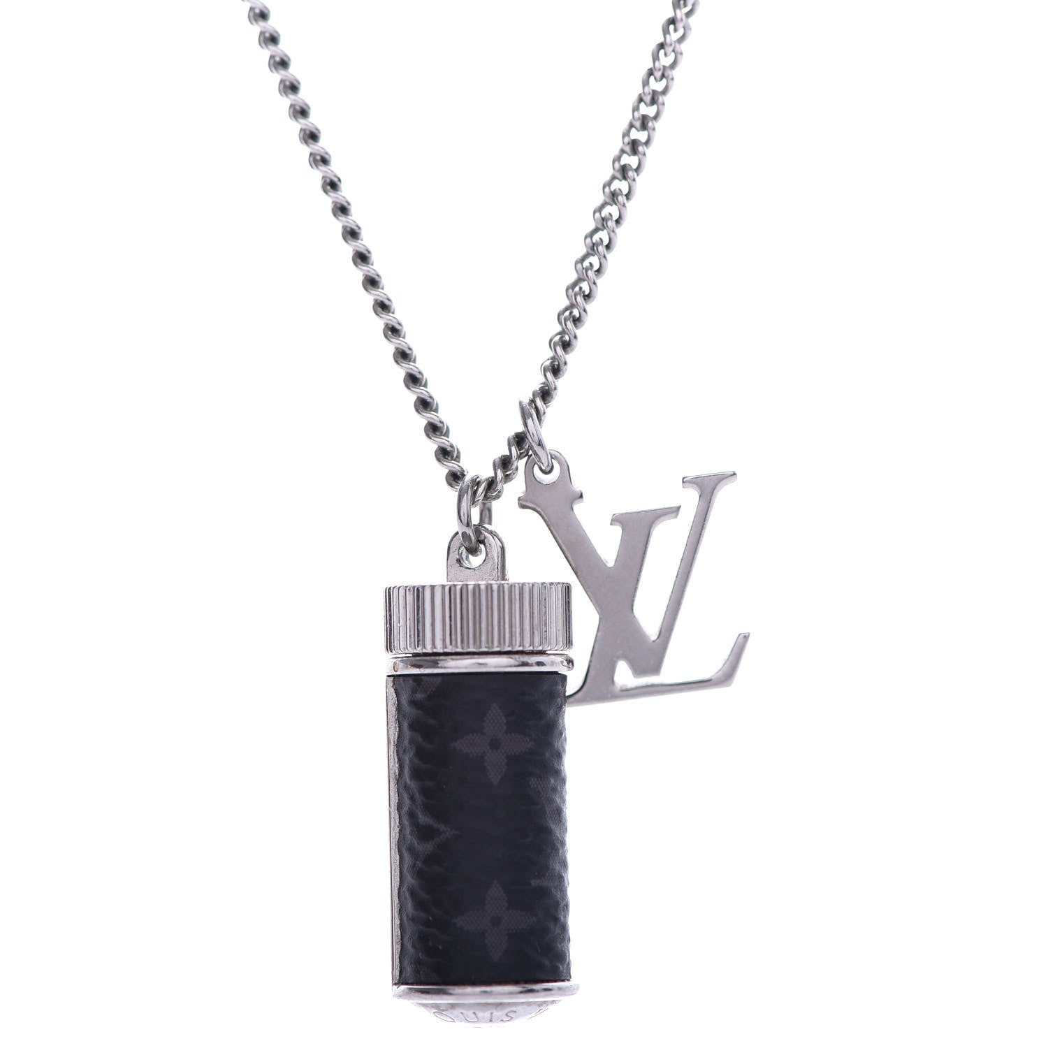 Louis Vuitton Monogram Eclipse Charms Necklace 4 of 7