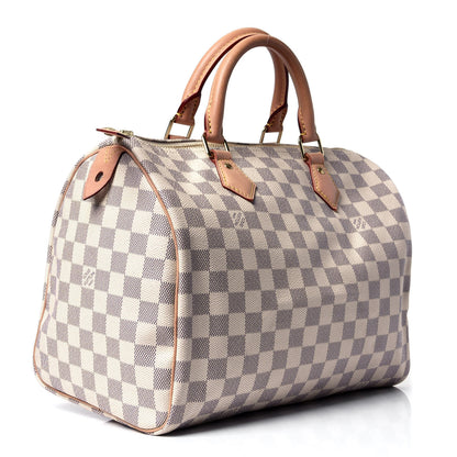 Louis Vuitton Damier Azur Speedy 30 2 of 4