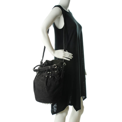 Alexander Wang Suede Diego Bucket Bag Espresso 2 of 7